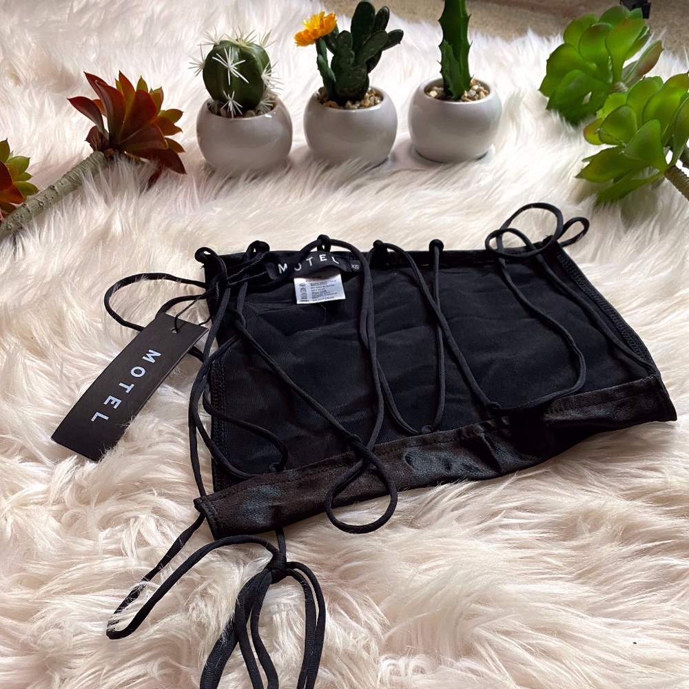 Motel halter top